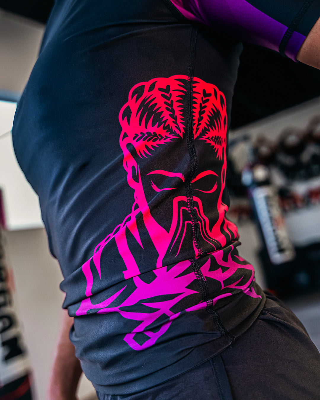 Pink Haze Rash Guard