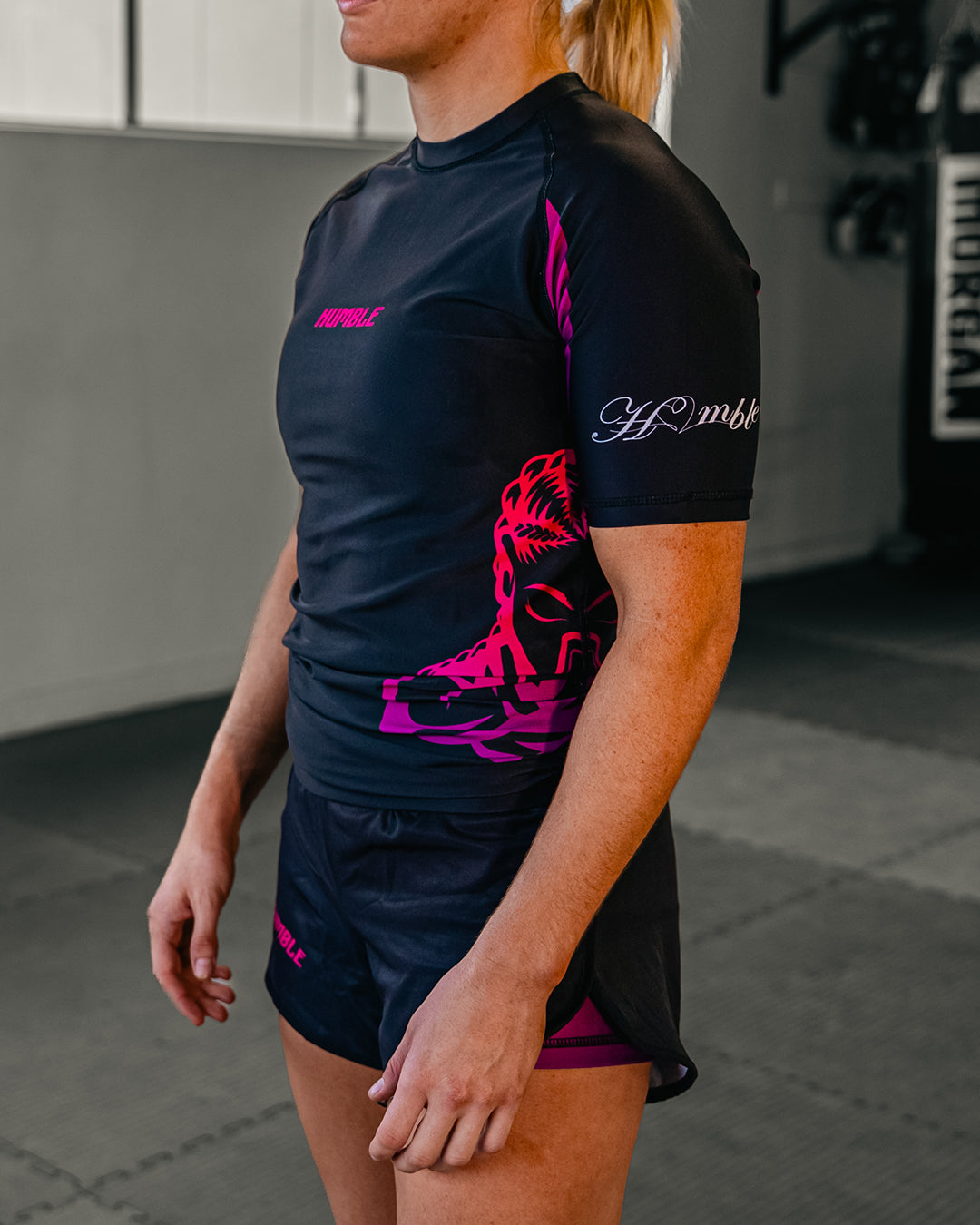 Pink Haze Rash Guard