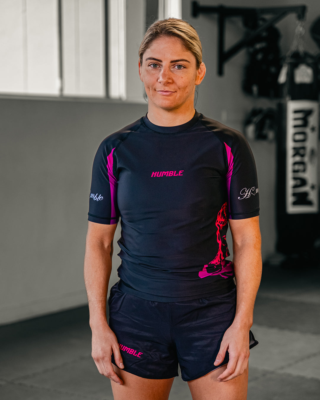 Pink Haze Rash Guard