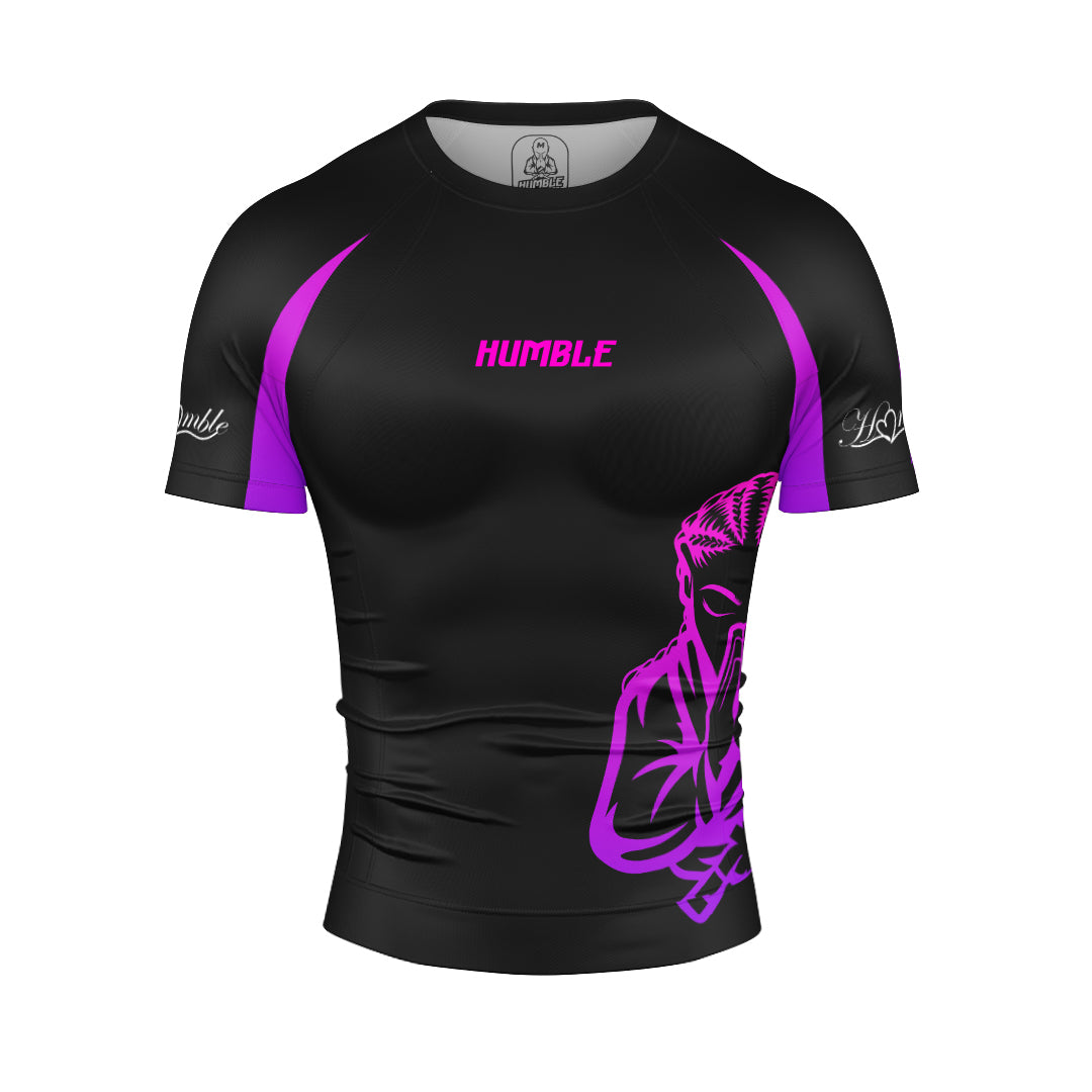 Pink Haze Rash Guard