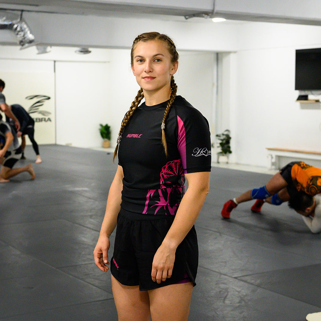 Pink Haze Rash Guard