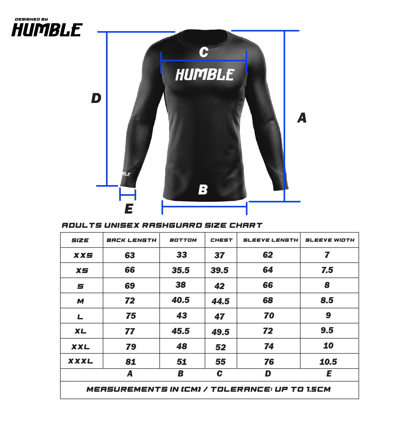 Long Sleeve Ranked Rash guards – Humble Fightwear