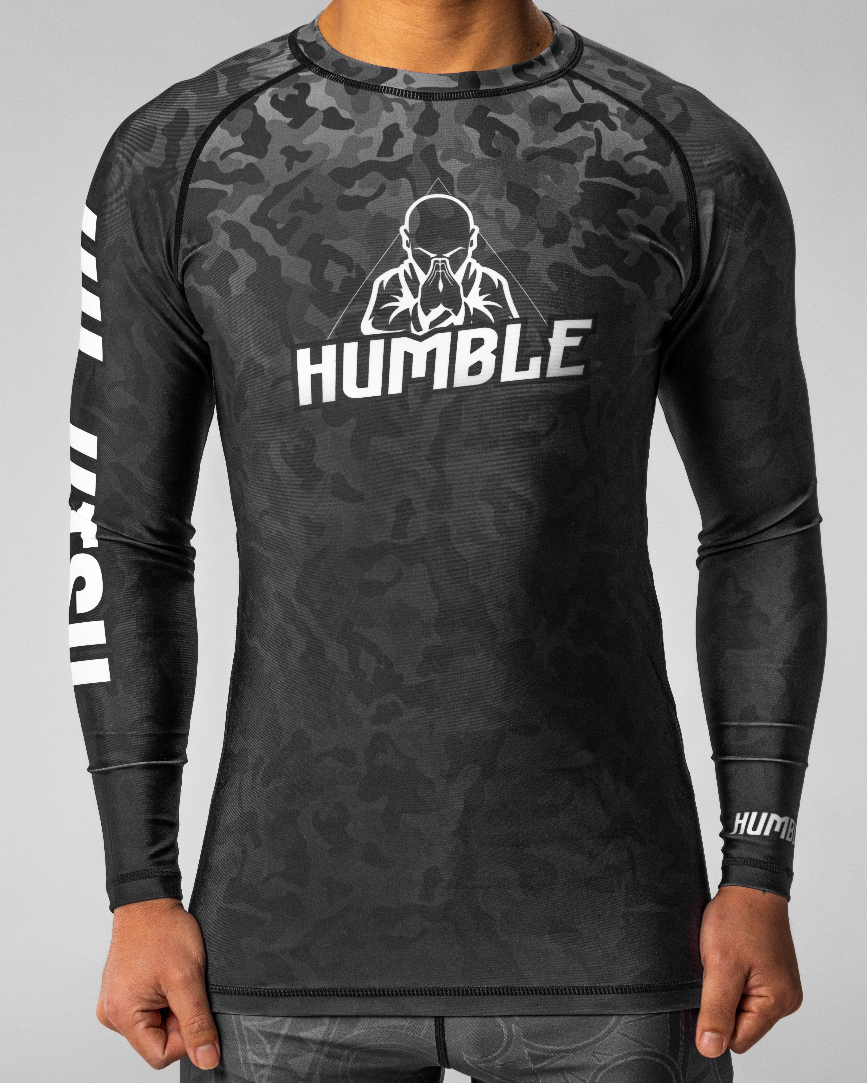 Black Camo Rash guard