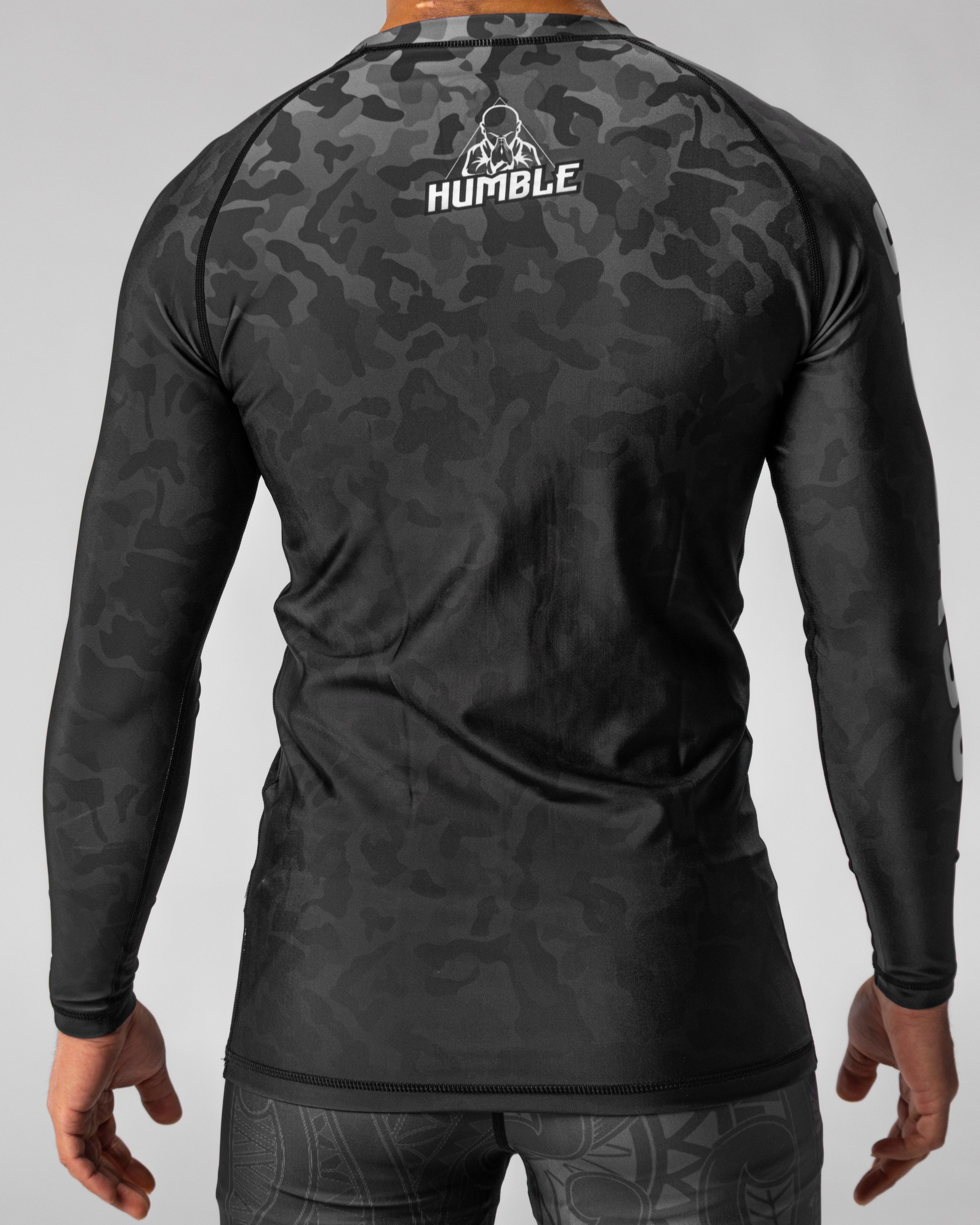 Black Camo Rash guard