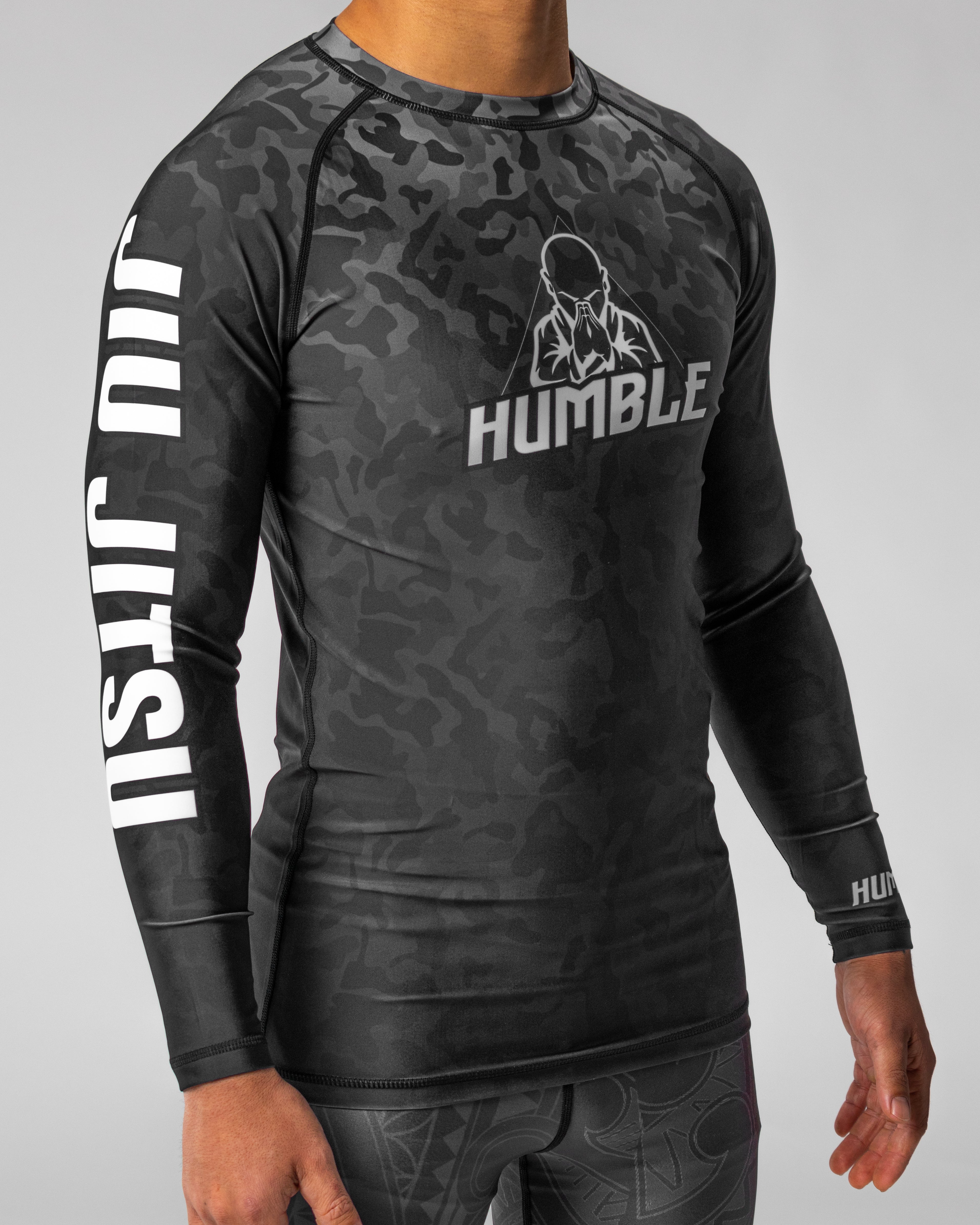 Black Camo Rash guard